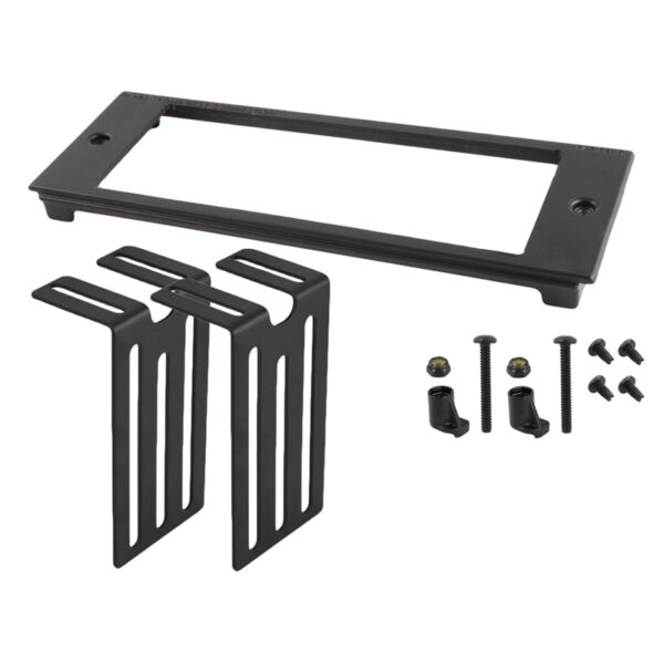 RAM Tough-Box 3" Frontalino personalizzato per dispositivi da 6,25" x 2,13" Ram Mounts RAM-FP3-6250-2130