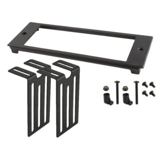 RAM Tough-Box 3" Frontalino personalizzato per dispositivi da 6,25" x 2,5" Ram Mounts RAM-FP3-6250-2500