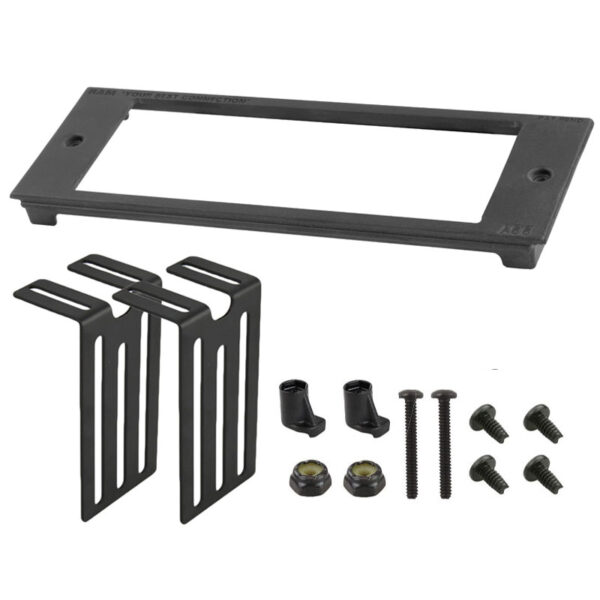 RAM Tough-Box 3" Frontalino personalizzato per dispositivi da 6,5" x 2,44" Ram Mounts RAM-FP3-6500-2440