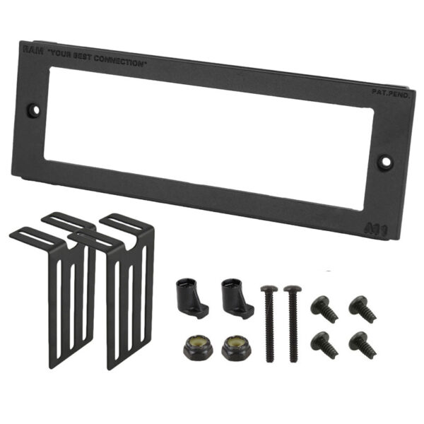 RAM Tough-Box 3" Frontalino Personalizzato per Dispositivi 7" x 2" Ram Mounts RAM-FP3-7000-2000