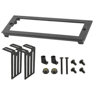 RAM Tough-Box 3" Frontalino personalizzato per dispositivi da 7,2" x 2,1" Ram Mounts RAM-FP3-7200-2100