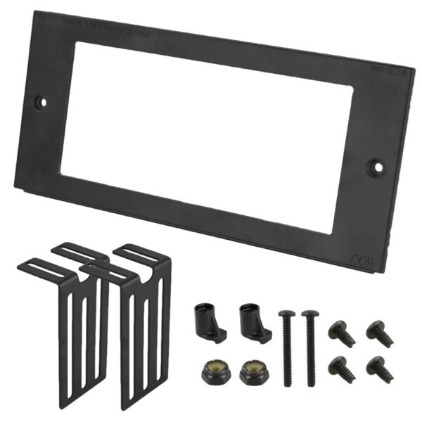 RAM® Tough-Box™ 4" Custom Faceplate for 6.13" x 2.75" Devices Ram Mounts RAM-FP4-6130-2750