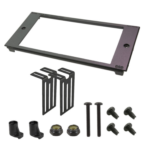 RAM Tough-Box 4" Frontalino personalizzato per dispositivi da 6,5" x 3,4" Ram Mounts RAM-FP4-6500-3400