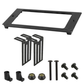 RAM Tough-Box 4" Frontalino personalizzato per dispositivi da 6,54" x 3,44" Ram Mounts RAM-FP4-6540-3440