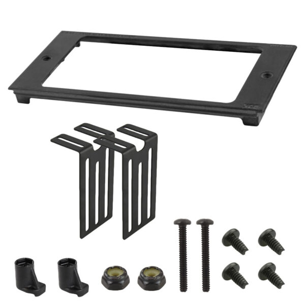 RAM Tough-Box 4" Frontalino personalizzato per dispositivi da 6,54" x 3,44" Ram Mounts RAM-FP4-6540-3440