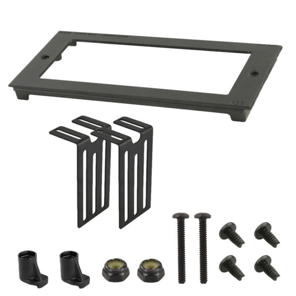RAM Tough-Box 4" Frontalino personalizzato per dispositivi da 6,75" x 2,75" Ram Mounts RAM-FP4-6750-2750