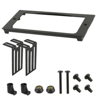RAM Tough-Box 4" Frontalino personalizzato per dispositivi da 6,93" x 3,48" Ram Mounts RAM-FP4-6930-3480