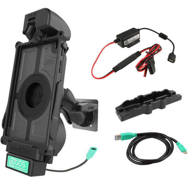 GDS® Tough-Dock™ USB Type-C Vehicle Bundle for Samsung Tab A 8.4 Ram Mounts RAM-GDS-101B-SAM67C-V7B1U - immagine 2
