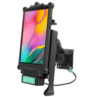 GDS® Locking Vehicle Dock Bundle for Samsung Tab A 8.0 (2019) Ram Mounts RAM-GDS-101LB-OMT2-SAM55-V7B1U
