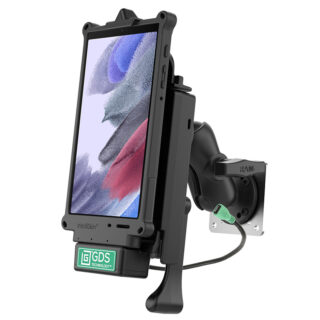 GDS® Locking Vehicle Dock Bundle for Samsung Tab A7 Lite 8.7” Ram Mounts RAM-GDS-101LB-OMT2-SAM80-V7B1U