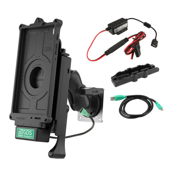 GDS® Locking Vehicle Dock Bundle for Samsung Tab A7 Lite 8.7” Ram Mounts RAM-GDS-101LB-OMT2-SAM80-V7B1U - immagine 2