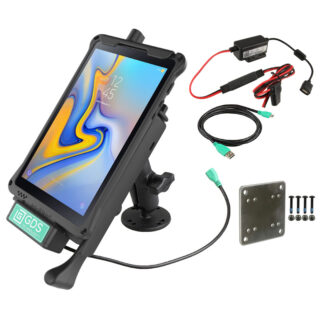 GDS® Locking Vehicle Dock for Samsung Tab A 8.0 (2018) Dash Mount Bundle Ram Mounts RAM-GDS-B-101LB-SAM40-V7B1U