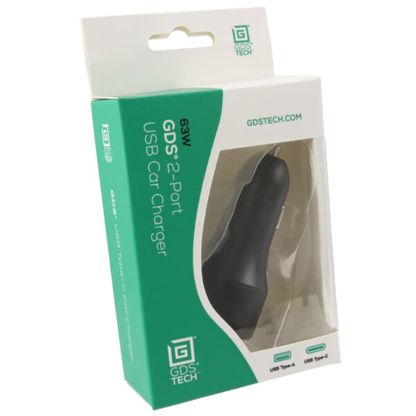 GDS® Type-C and Type A 2-Port Cigarette Charger Ram Mounts RAM-GDS-CHARGE-CIGC - immagine 2