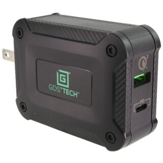 GDS Type-C and Type-A 48W Premium 2-Port Wall Charger Ram Mounts RAM-GDS-CHARGE-USBC2W