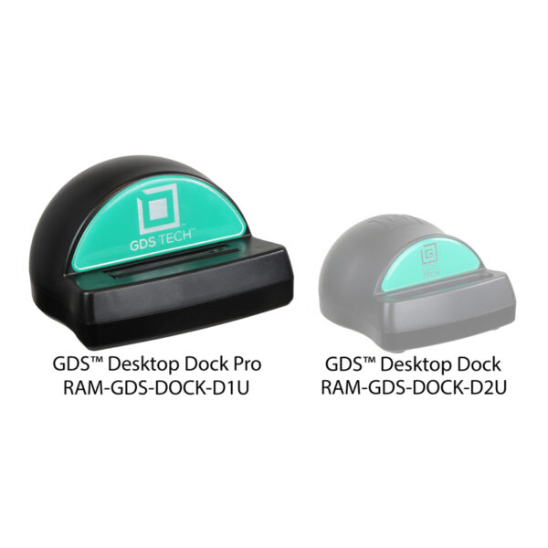 GDS Desktop Dock Pro per prodotti IntelliSkin Ram Mounts RAM-GDS-DOCK-D1U - immagine 6