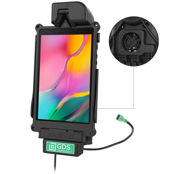 GDS® Cool-Dock™ for Samsung Tab A 8.0 (2019) SM-T290 & T-295 Ram Mounts RAM-GDS-DOCKF-SAM55U - immagine 2