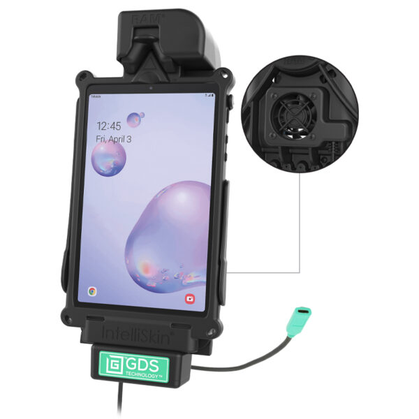 GDS® Cool-Dock™ + Data Sync for Samsung Tab A 8.4 SM-T307 Ram Mounts RAM-GDS-DOCKF-SAM67CU - immagine 2