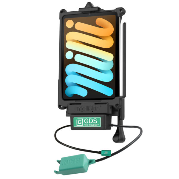 GDS Vehicle Dock più Dual USB-A per iPad mini (A17 Pro) e mini 6 Ram Mounts RAM-GDS-DOCKL-V10-OMT3CD2U - immagine 2