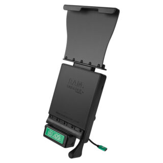 Dock per veicoli con chiusura GDS per Apple iPad Pro 12.9" 3a - 5a generazione Ram Mounts RAM-GDS-DOCKL-V2-AP24CPU
