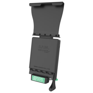Dock per veicoli con chiusura GDS più dati per Apple iPad Pro 12.9" 3a - 5a generazione Ram Mounts RAM-GDS-DOCKL-V2-AP24U