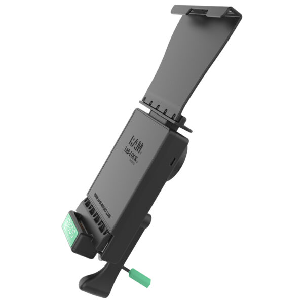 Dock per veicoli con chiusura GDS più dati per Apple iPad Pro 12.9" 3a - 5a generazione Ram Mounts RAM-GDS-DOCKL-V2-AP24U - immagine 3
