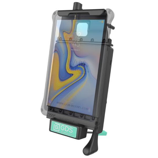 GDS® Vehicle Dock with Audio Cable for Samsung Tab A 8.0 (2018) SM-T387 Ram Mounts RAM-GDS-DOCKL-V2-SAM40-AUD1U - immagine 2