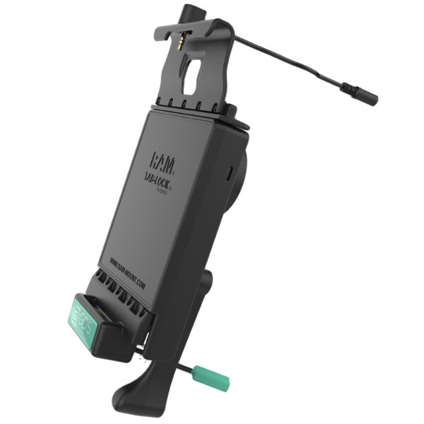 GDS® Vehicle Dock with Audio Cable for Samsung Tab A 8.0 (2018) SM-T387 Ram Mounts RAM-GDS-DOCKL-V2-SAM40-AUD1U - immagine 3