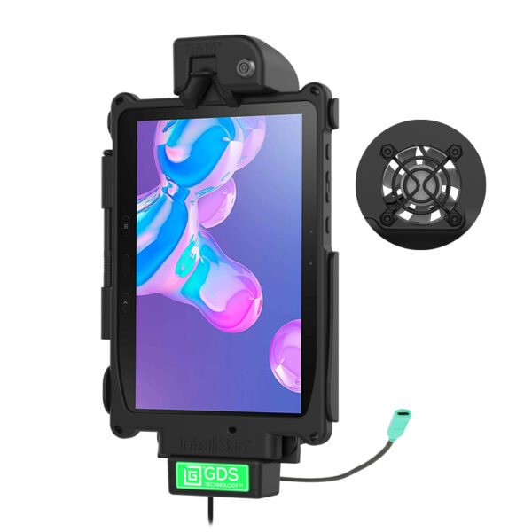 Locking GDS Cool-Dock with USB-C 3.1 for Samsung Tab Active4 Pro Ram Mounts RAM-GDS-DOCKLF-SAM54CU - immagine 2