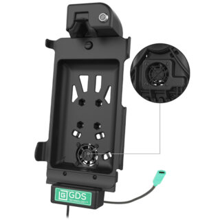 Locking GDS® Cool-Dock™ + Data Sync for Tab Active3 & Tab Active5 and Tab Active2 Ram Mounts RAM-GDS-DOCKLF-SAM62CU
