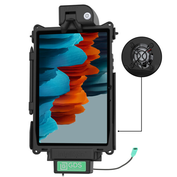 Locking GDS® Cool-Dock™ + Data Sync for Samsung Tab S7 11" SM-T870 Ram Mounts RAM-GDS-DOCKLF-SAM76CU - immagine 2