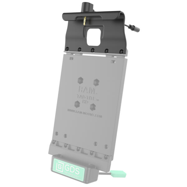 GDS Dock Top Cup per veicoli con cavo audio per Samsung Tab A 8.0 (2017) Ram Mounts RAM-GDS-DOCKT-SAM35-AUD1U - immagine 2