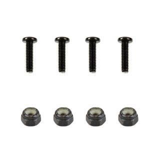 Pacchetto viteria RAM: quattro viti #8-32 x 5/8" e quattro dadi Nylock Ram Mounts RAM-HAR-MET-TAB1U