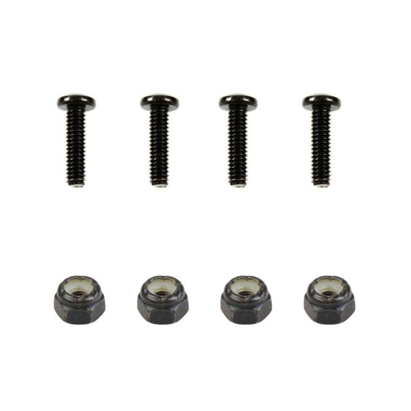 Pacchetto viteria RAM: quattro viti #8-32 x 5/8" e quattro dadi Nylock Ram Mounts RAM-HAR-MET-TAB1U
