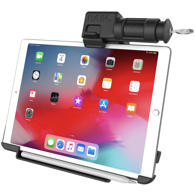 RAM EZ-Roll'r Supporto di Bloccaggio con Chiave per iPad Pro 11" & Air 4 Ram Mounts RAM-HOL-AP23KLU