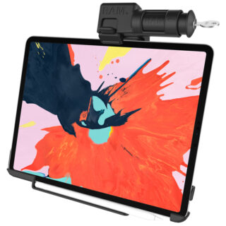 RAM EZ-Roll'r Supporto di bloccaggio con chiave per iPad Pro 12.9 3rd - 5th Gen Ram Mounts RAM-HOL-AP24KLU