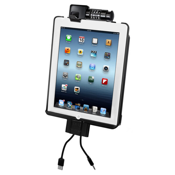 RAM® Dock-N-Lock™ Cradle for Apple iPad 1st Gen Ram Mounts RAM-HOL-AP8DLU - immagine 2