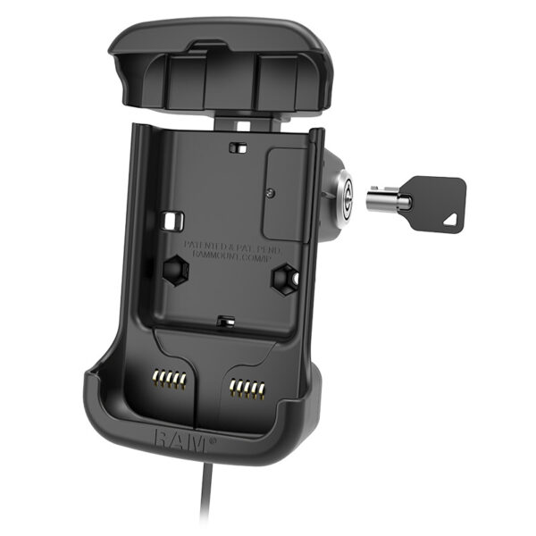 RAM Dock con chiusura a chiave Form-FitPowered per Honeywell CT50, CT60 Series Ram Mounts RAM-HOL-HON7KLU - immagine 2