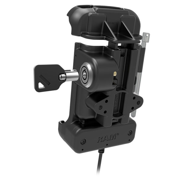 RAM Dock con chiusura a chiave Form-FitPowered per Honeywell CT50, CT60 Series Ram Mounts RAM-HOL-HON7KLU - immagine 3