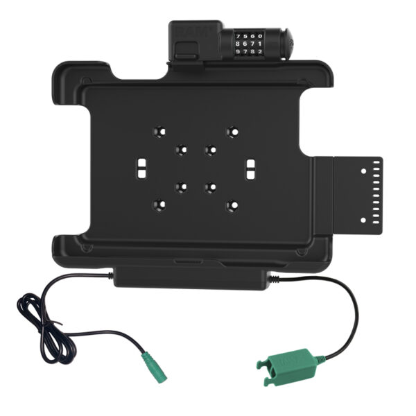 RAM Combo Locking Power più Dual USB Dock per Tablet Honeywell RT10 Ram Mounts RAM-HOL-HON9PD2CLU - immagine 2
