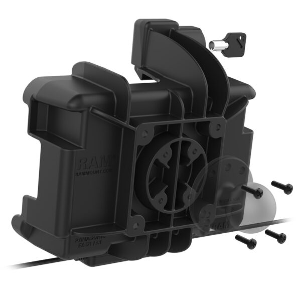 Chiave RAM Docking Power più Data Dock per Panasonic FZ-S1 e FZ-L1 Ram Mounts RAM-HOL-PAN15PDKLU - immagine 4