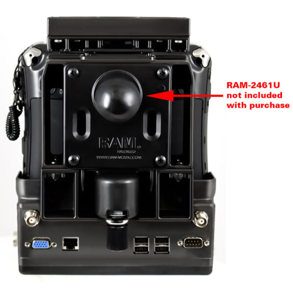 RAM Tough-Dock per Panasonic Toughbook CF-U1 Ram Mounts RAM-HOL-PAN4PU - immagine 3