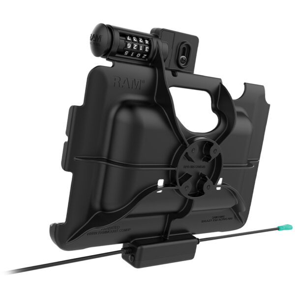 RAM Alimentazione di blocco combinato più doppio dock dati USB per Tab Active4 Pro Ram Mounts RAM-HOL-SAM57PD2CLU - immagine 4
