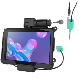 RAM Alimentazione con Blocco Tasti più Doppio Dock Dati USB per Tab Active4 Pro Ram Mounts RAM-HOL-SAM57PD2KLU