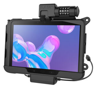 RAM Combo-Locking Power + Data Dock for Samsung Tab Active4 Pro Ram Mounts RAM-HOL-SAM57PDCLU