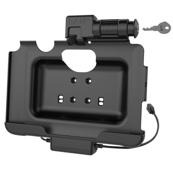 RAM Key-Locking Power + Data Dock for Tab Active4 Pro & Tab Active Pro Ram Mounts RAM-HOL-SAM57PDKLU - immagine 2