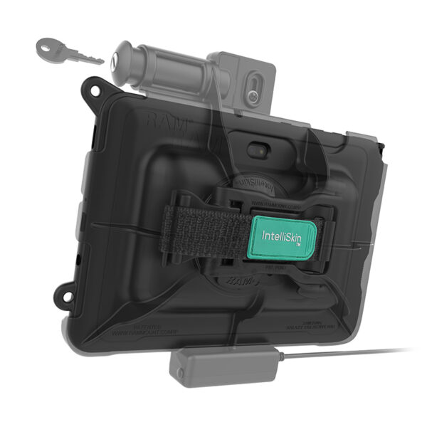 RAM Key-Locking Powered Dock for Tab Active4 Pro & Tab Active Pro Ram Mounts RAM-HOL-SAM57PKLU - immagine 5