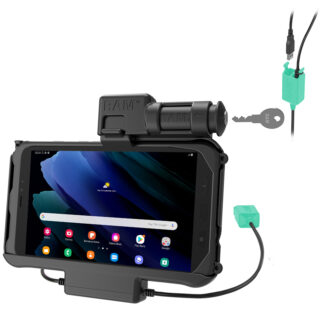 Blocco tasti RAM Power più Dual USB Dock per Samsung Tab Active5 e 3 Ram Mounts RAM-HOL-SAM58PD2KLU