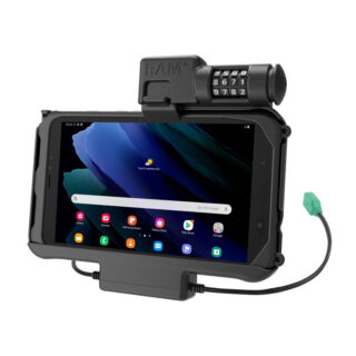 RAM Combo Locking Power + Data Dock for Samsung Tab Active5 & 3 Ram Mounts RAM-HOL-SAM58PDCLU
