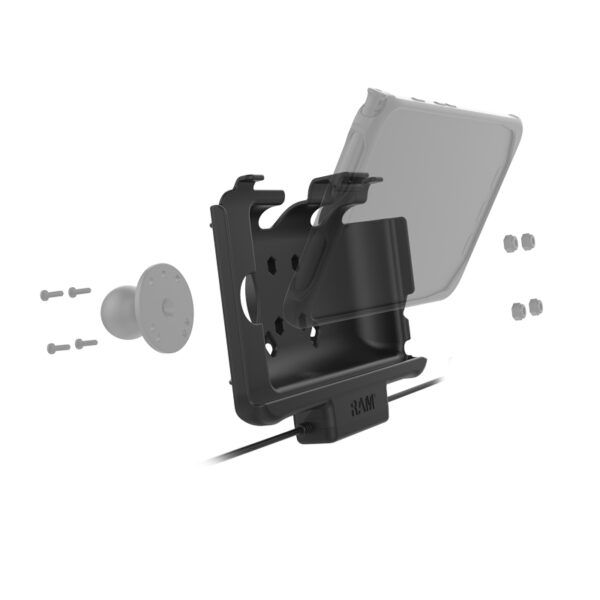 RAM EZ Roll'r Dual USB Dock per Samsung Tab Active5 e 3 Ram Mounts RAM-HOL-SAM60PD2U - immagine 5