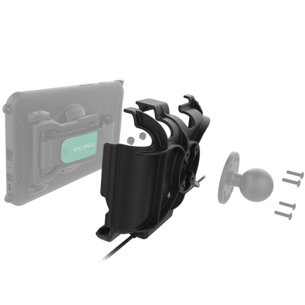 RAM EZ-Roll'r Power + Data Dock Samsung Tab Active5 & 3 Ram Mounts RAM-HOL-SAM60PDU - immagine 4